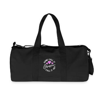 Diamond Painting Artist Call It Obsession Diamond - Recycled Canvas Sports Bag by Stanley/Stella - black - Front