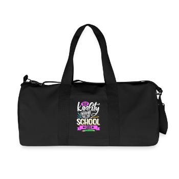 Top Koality School Girl - Recycled Canvas Sports Bag by Stanley/Stella - black - Front