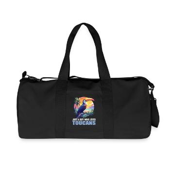 Toucans Toucan - Recycled Canvas Sports Bag by Stanley/Stella - black - Front