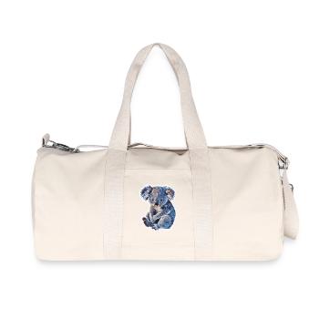 Koala - Recycled Canvas Sports Bag by Stanley/Stella - natural - Front