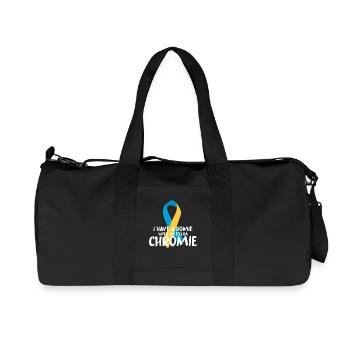 Conception du ruban Chromie - Sac de sport en toile recyclée Stanley/Stella - noir - Devant