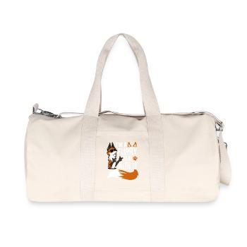 I'm A Furry Deal With It - Recycled Canvas Sports Bag by Stanley/Stella - natural - Front