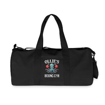 Ollie's Boxing Gym - Recycled Canvas Sports Bag by Stanley/Stella - black - Front