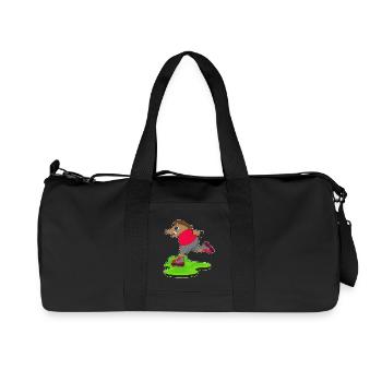 Eber Rollers Rollers Sport - Sac de sport en toile recyclée Stanley/Stella - noir - Devant
