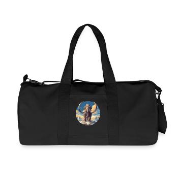 Mammoths Mammoth - Recycled Canvas Sports Bag by Stanley/Stella - black - Front