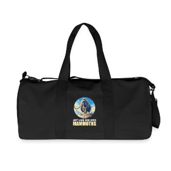 Mammoths Mammoth - Recycled Canvas Sports Bag by Stanley/Stella - black - Front