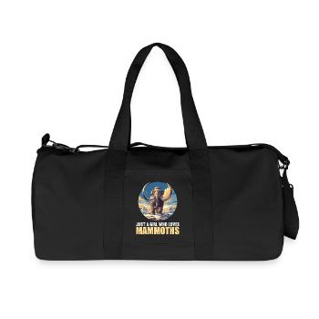 Mammoths Mammoth - Recycled Canvas Sports Bag by Stanley/Stella - black - Front