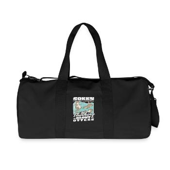 Sorry, I wasn't listening to Sea Otter - Recycled Canvas Sports Bag by Stanley/Stella - black - Front