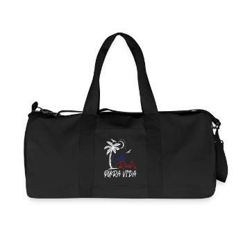 Pura Vida Costa Rica - Recycled Canvas Sports Bag by Stanley/Stella - black - Front