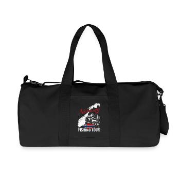 Norway Fishing Tour - Angler Gift - Recycled Canvas Sports Bag by Stanley/Stella - black - Front