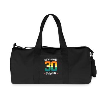 30 Birthday - Recycled Canvas Sports Bag by Stanley/Stella - black - Front