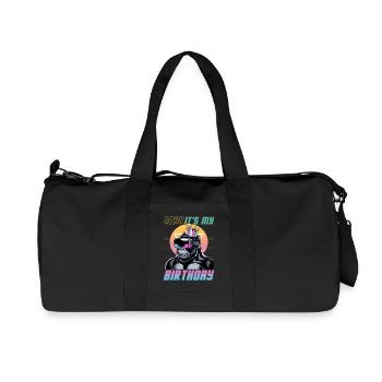 Birthday Gamer VR - Recycelte Canvas-Sporttasche von Stanley/Stella - Schwarz - Vorne