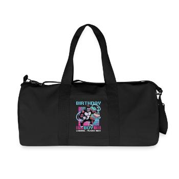 Birthday Gamer VR - Recycelte Canvas-Sporttasche von Stanley/Stella - Schwarz - Vorne