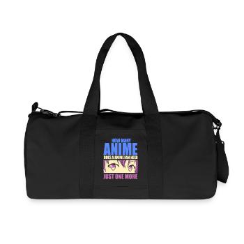 Anime Manga Otaku Kawaii Japon Cosplay Bande dessinée - Sac de sport en toile recyclée Stanley/Stella - noir - Devant