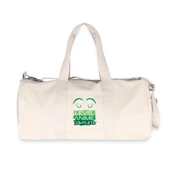 Niveau Anime Complet Manga Otaku Kawaii Bande dessinée - Sac de sport en toile recyclée Stanley/Stella - blanc naturel - Devant
