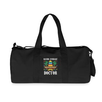 Nacho Average Doctor - Recycled Canvas Sports Bag by Stanley/Stella - black - Front