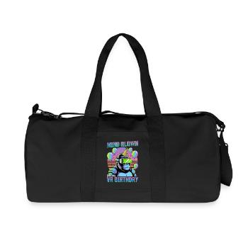 Birthday Gamer VR - Recycled Canvas Sports Bag by Stanley/Stella - black - Front