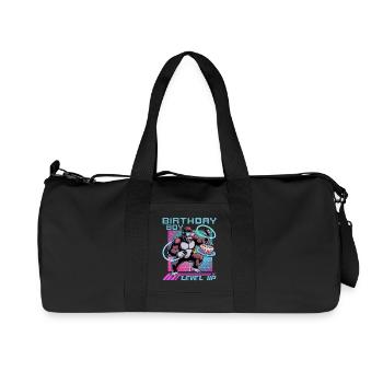 Birthday Gamer VR - Recycelte Canvas-Sporttasche von Stanley/Stella - Schwarz - Vorne