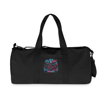Streetdance Beat – Urban DJ Music Design - Sac de sport en toile recyclée Stanley/Stella - noir - Devant