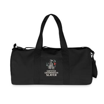 Cleanroom Technician Controlled Environment - Recycled Canvas Sports Bag by Stanley/Stella - black - Front