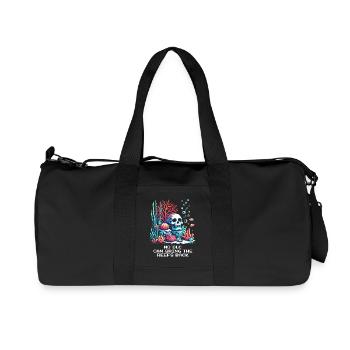 Aucun DLC ne ramène les récifs | Récif corallien - Sac de sport en toile recyclée Stanley/Stella - noir - Devant