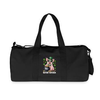 Happy New Year - Recycled Canvas Sports Bag by Stanley/Stella - black - Front