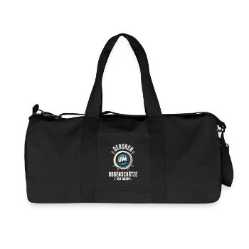 I go archery - Recycled Canvas Sports Bag by Stanley/Stella - black - Front