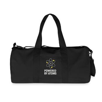 Proud - Recycled Canvas Sports Bag by Stanley/Stella - black - Front