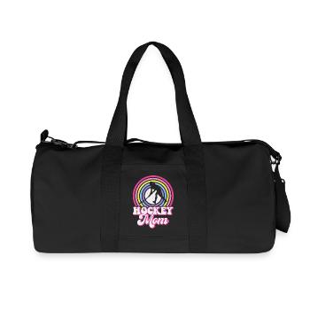 Hockey Hockey sur glace Cadeau pour joueur de hockey sur glace - Sac de sport en toile recyclée Stanley/Stella - noir - Devant