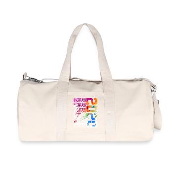 LIMITED EDITION 2020 6 YEARS 6TH BIRTHDAY - Recycled Canvas Sports Bag by Stanley/Stella - natural - Front