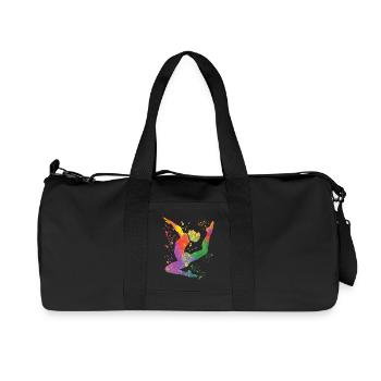 Gymnastics Floor Artistic Gymnastics - Recycled Canvas Sports Bag by Stanley/Stella - black - Front