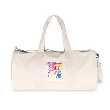 ÉDITION LIMITÉE 31 ANS 31 ANS 1995 - Sac de sport en toile recyclée Stanley/Stella - blanc naturel - Devant