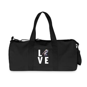 Pelicans Pelican - Recycled Canvas Sports Bag by Stanley/Stella - black - Front