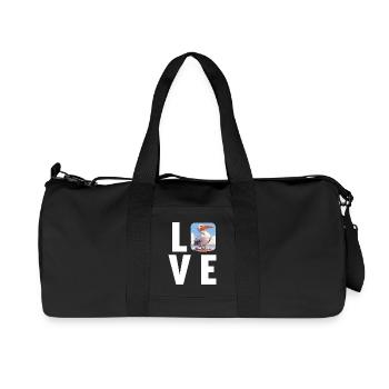 Pelicans Pelican - Recycled Canvas Sports Bag by Stanley/Stella - black - Front