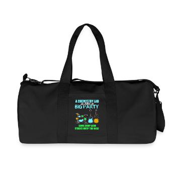 Chimie Chimiste Professeur de chimie - Sac de sport en toile recyclée Stanley/Stella - noir - Devant