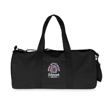 Opas offizielles Schnarch Shirt – Faultier - Recycelte Canvas-Sporttasche von Stanley/Stella - Schwarz - Vorne