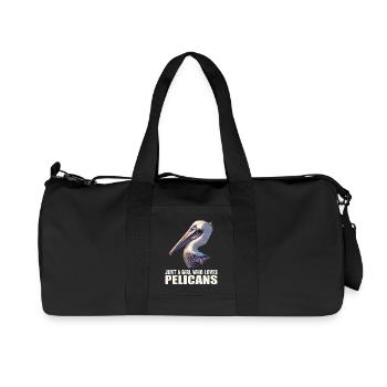 Pelicans Pelican - Recycled Canvas Sports Bag by Stanley/Stella - black - Front