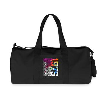 LIMITED EDITION 1975 51 YEARS 51ST BIRTHDAY - Recycled Canvas Sports Bag by Stanley/Stella - black - Front