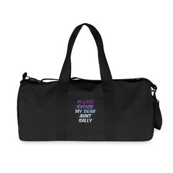 Math Nerd Students University Professor Mathematics - Recycled Canvas Sports Bag by Stanley/Stella - black - Front