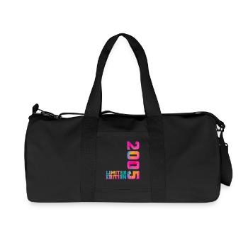 2005 Limited Edition Anniversary Original Gift - Recycled Canvas Sports Bag by Stanley/Stella - black - Front