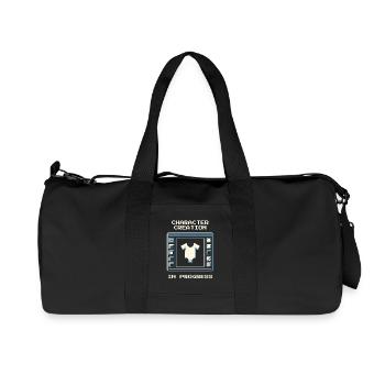 Charaktererstellung  | Gamer Eltern Humor - Recycelte Canvas-Sporttasche von Stanley/Stella - Schwarz - Vorne