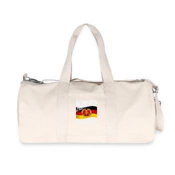 Ossi Spruch Kind Der DDR Stolz - Recycelte Canvas-Sporttasche von Stanley/Stella - Naturweiß - Vorne