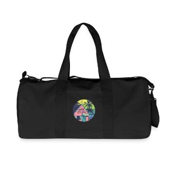 Humanité Égalité - Sac de sport en toile recyclée Stanley/Stella - noir - Devant