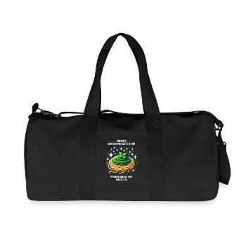 Mana Regeneration | Powered by Pesto - Recycelte Canvas-Sporttasche von Stanley/Stella - Schwarz - Vorne