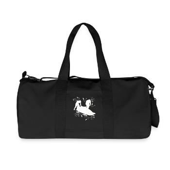 Bobsleigh Two-man Bobsleigh - Recycled Canvas Sports Bag by Stanley/Stella - black - Front
