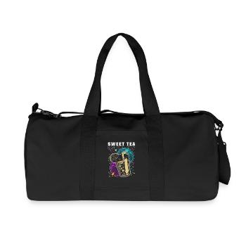 Chai Tee Sweet Tea - Recycled Canvas Sports Bag by Stanley/Stella - black - Front
