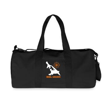 Island USEDOM BALTIC SEA Holiday Lighthouse Funny - Recycled Canvas Sports Bag by Stanley/Stella - black - Front