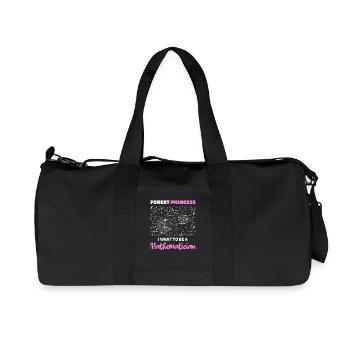 I Want to Be a Mathematician - Recycled Canvas Sports Bag by Stanley/Stella - black - Front
