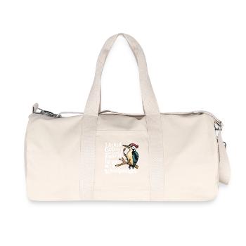 Conception d’amoureux des oiseaux - Sac de sport en toile recyclée Stanley/Stella - blanc naturel - Devant