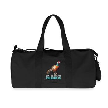 Pheasants Pheasant - Recycled Canvas Sports Bag by Stanley/Stella - black - Front